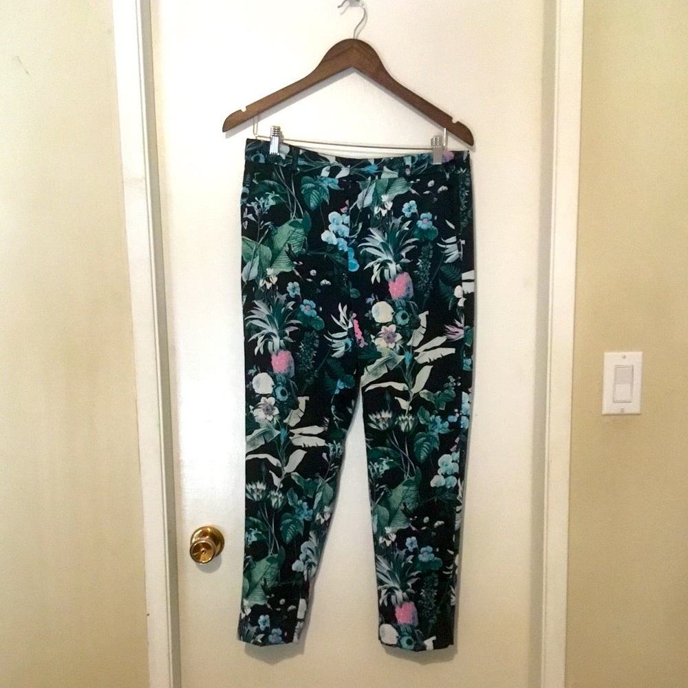 Banana Republic Crop Pants Satin Avery